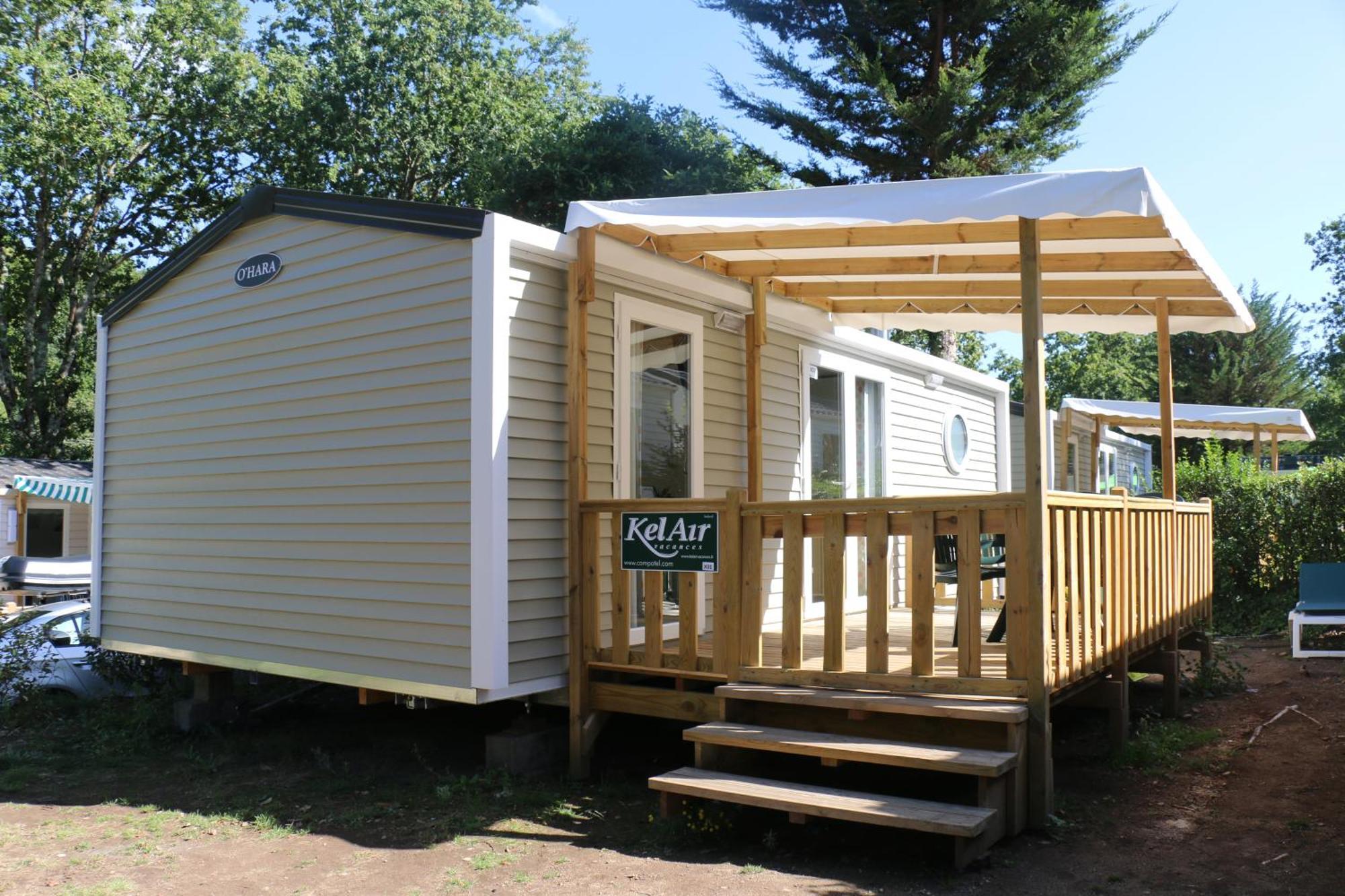 Mobile Homes By Kelair At Camping Sylvamar Labenne Eksteriør bilde