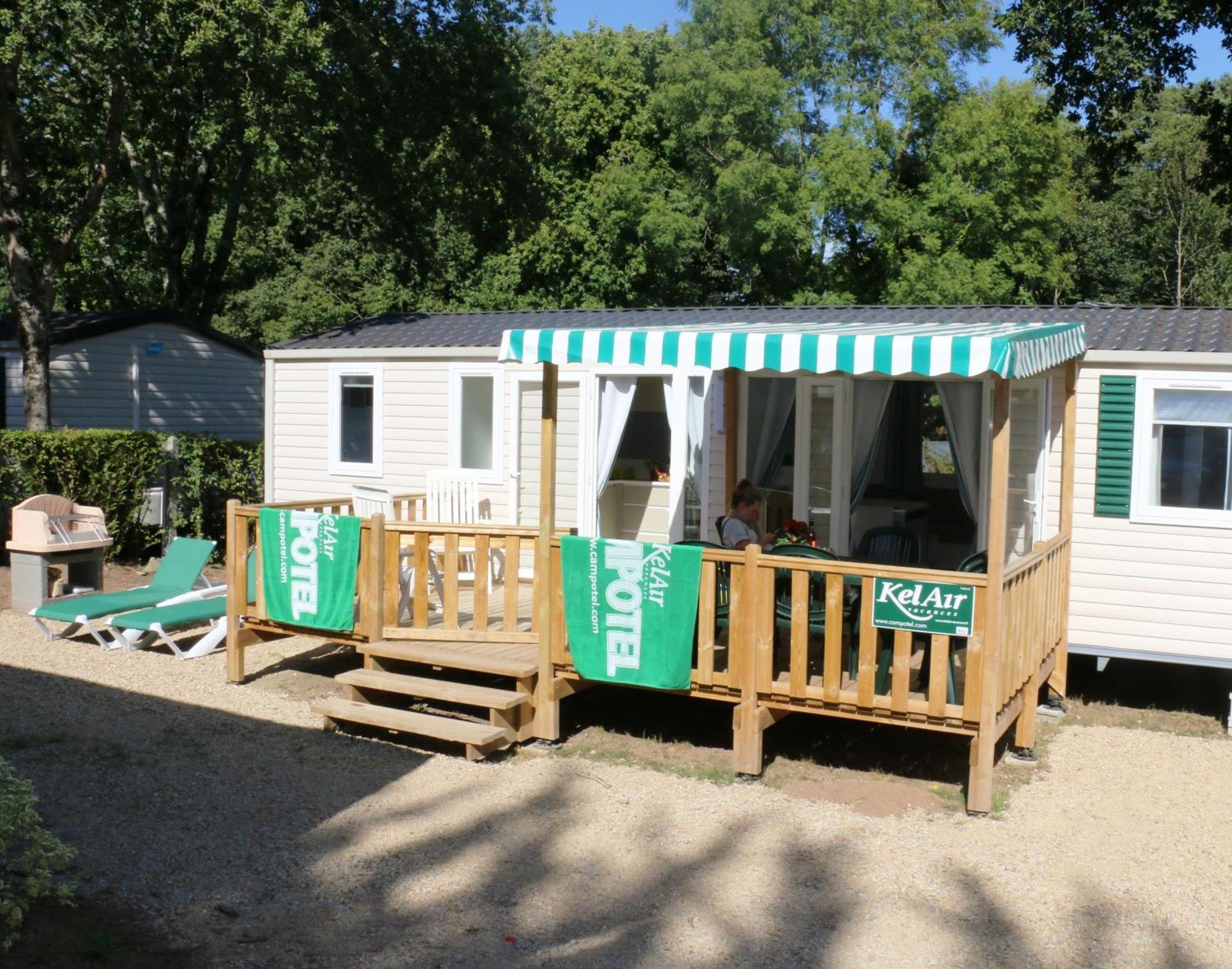 Mobile Homes By Kelair At Camping Sylvamar Labenne Eksteriør bilde